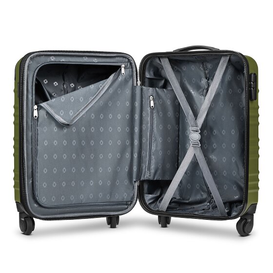 Wenger Amplar Evo 4 roues Valise cabine S 53 cm '"avec soufflet d''extension"'