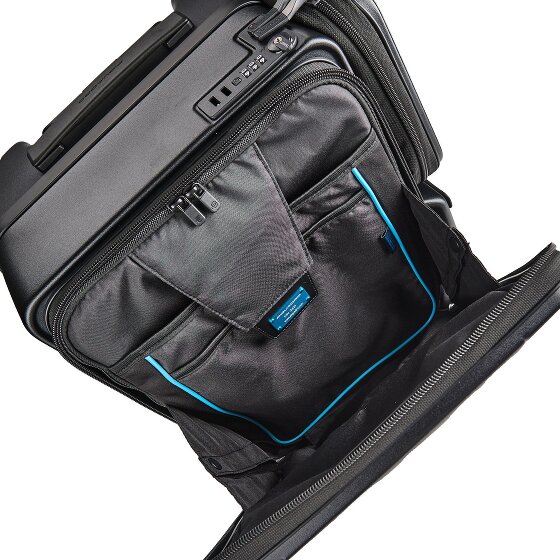 Piquadro PQ-Light 4 roues Valise cabine 55 cm Compartiment ordinateur