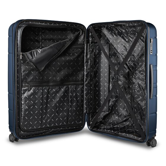 Redolz Essentials 11 4 roues Set de valises 3 pièces avec soufflet d'extension