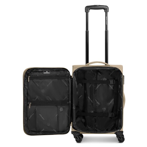 Smartbox Edition 04 4 roulettes Trolley de cabine 55 cm avec soufflet d'extension