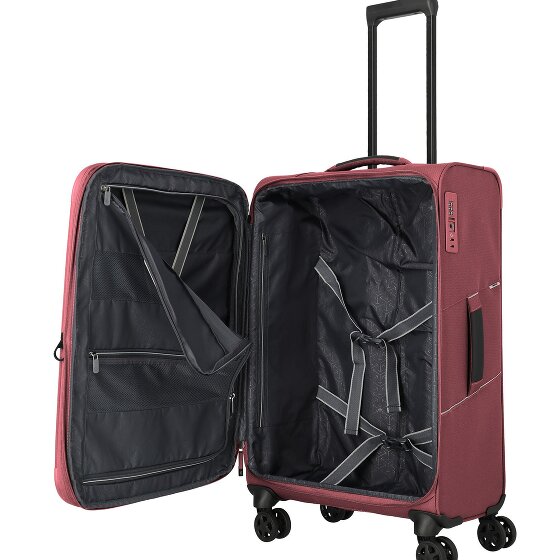 Travelite Skaii 4 roues Set de valises 3 pièces avec soufflet d'extension