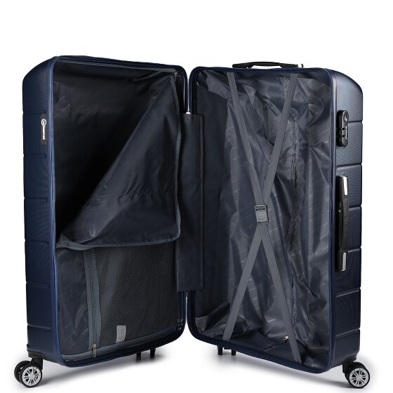 Benzi 5583 4 roulettes Set de valises 3 pièces