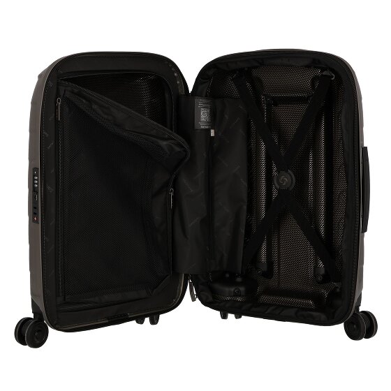 Samsonite Attrix 4 roulettes Trolley de cabine 55 cm avec soufflet d'extension
