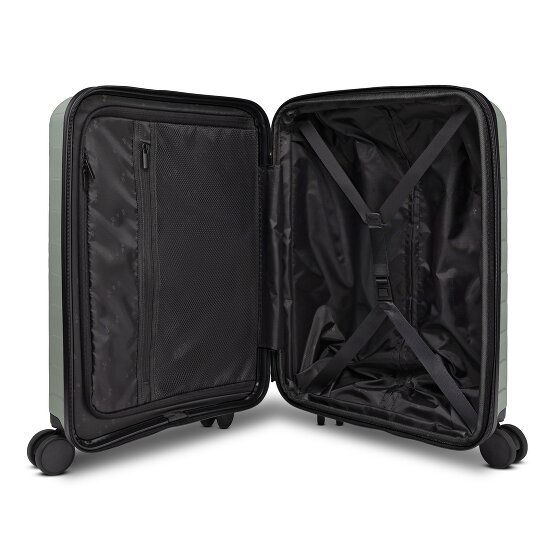 d&n Toronto 4 roues Valise cabine S 54 cm avec soufflet d'extension