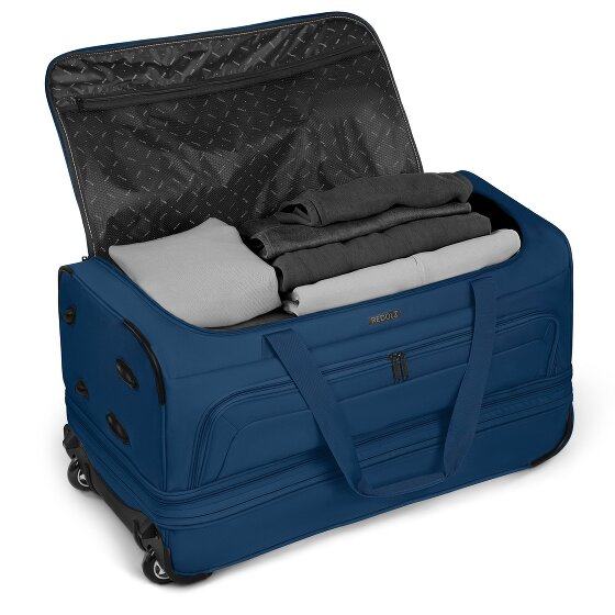 Redolz Sac de voyage Duffle Essentials à 2 roues, 70 cm de long, avec soufflet d'extension