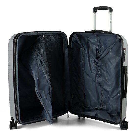 Benzi 5808 4 roulettes Trolley 65 cm avec soufflet d'extension