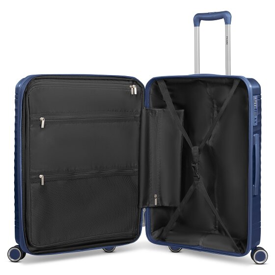 Picard Vienna 4 roulettes Trolley M 65 cm avec soufflet d'extension