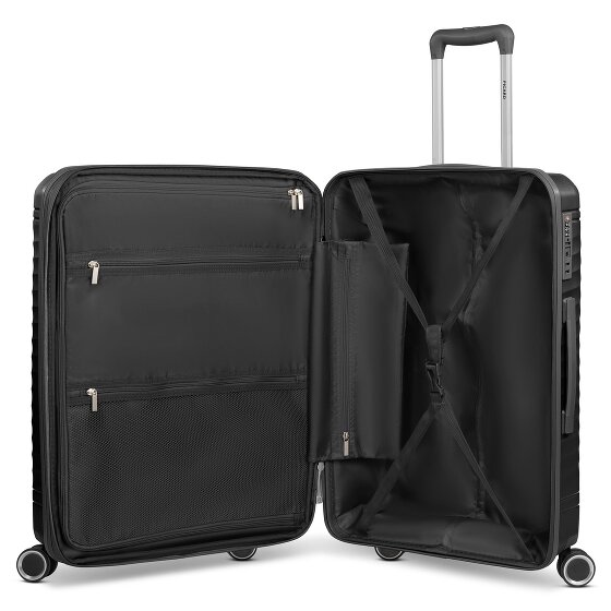 Picard Vienna 4 roulettes Trolley M 65 cm avec soufflet d'extension