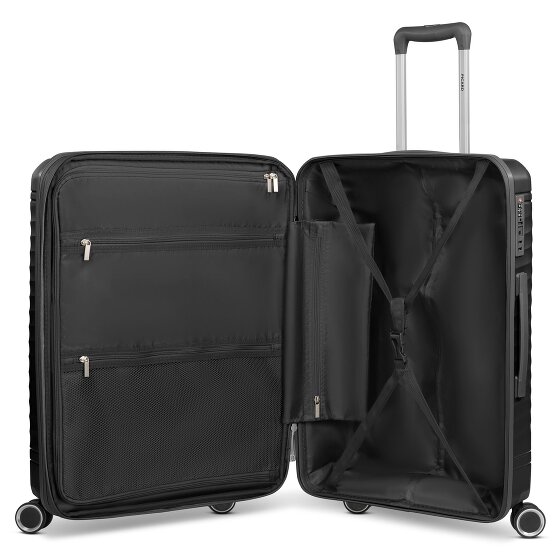 Picard Vienna 4 roulettes Trolley M 65 cm avec soufflet d'extension