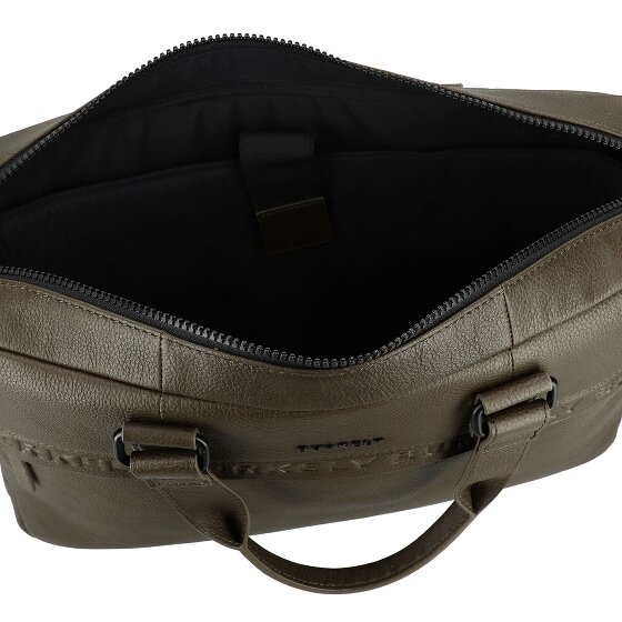 Burkely Minimal Mason Attaché-case Cuir véritable 41 cm Compartiment ordinateur