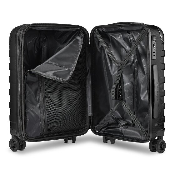 Tonino Lamborghini Milano 4 roues Valise cabine S 54 cm avec soufflet d'extension