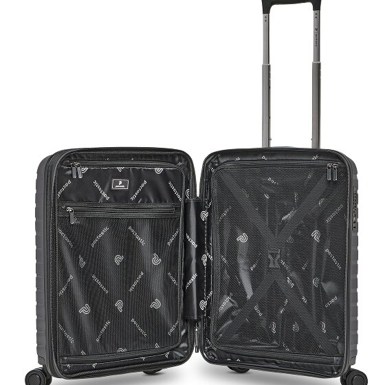 Pactastic Collection 04 THE CABIN + 4 roulettes Trolley de cabine S 55 cm avec soufflet d'extension