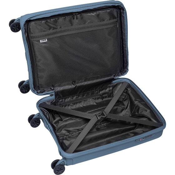 Epic Halo 4 roues Valise cabine 55 cm '"avec soufflet d''extension"'