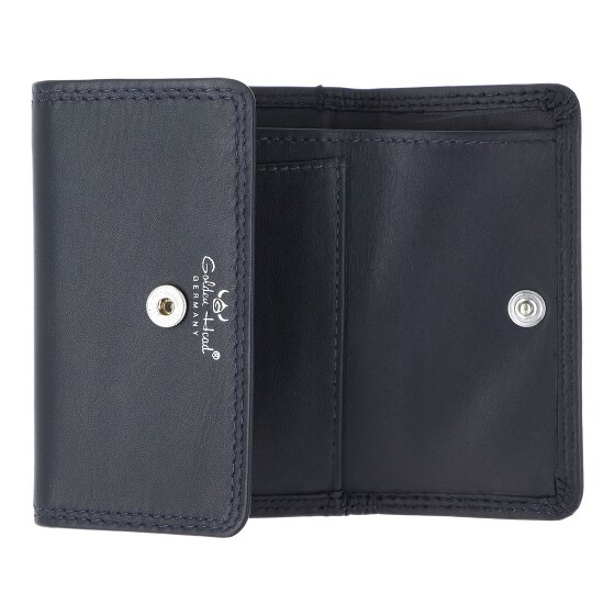 Golden Head Porte-monnaie Polo RFID en cuir 9,5 cm