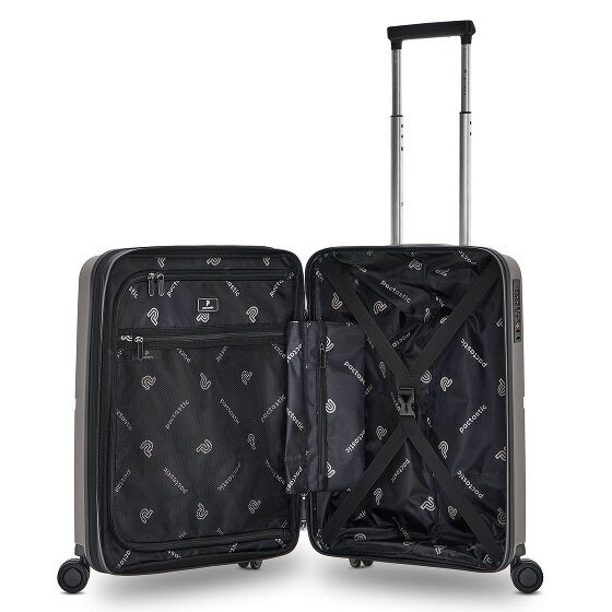 Pactastic Collection 01 4 roulettes Trolley de cabine S 55 cm avec soufflet d'extension