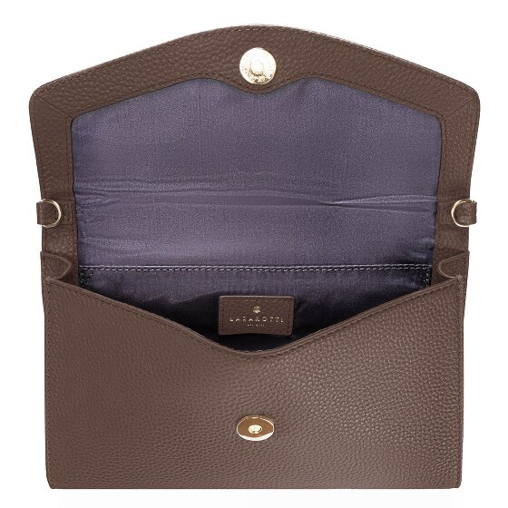 Lazarotti Bologna Leather Clutch Sac à bandoulière en cuir 23 cm