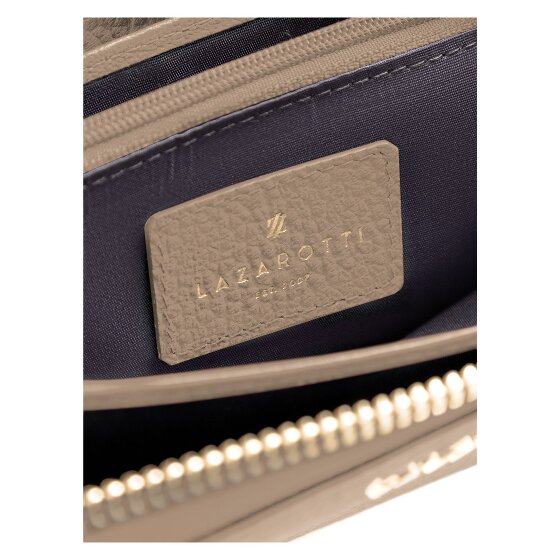 Lazarotti Bologna Leather XL Porte-monnaie zip-around en cuir 19 cm