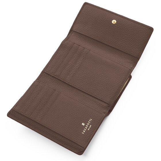 Lazarotti Bologna Leather XL Porte-monnaie avec compartiment zip-around Cuir 14 cm