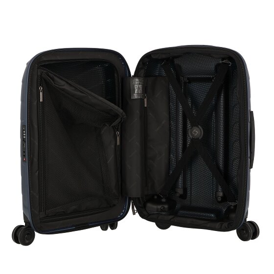 Samsonite Attrix 4 roulettes Trolley de cabine 55 cm avec soufflet d'extension