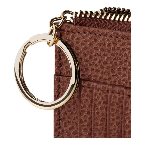 Lazarotti Bologna Leather Porte-clés en cuir 11,5 cm avec poche Air Tag