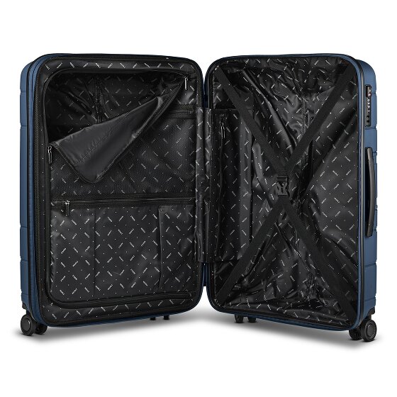 Redolz Essentials 11 4 roues Valise cabine 66 cm avec soufflet d'extension