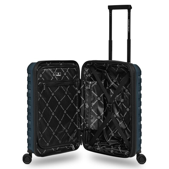 Smartbox Edition 01 4 roulettes Trolley de cabine 55 cm avec soufflet d'extension