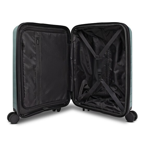 d&n Toronto 4 roues Valise cabine S 54 cm avec soufflet d'extension