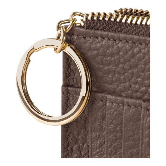 Lazarotti Bologna Leather Porte-clés en cuir 11,5 cm avec poche Air Tag