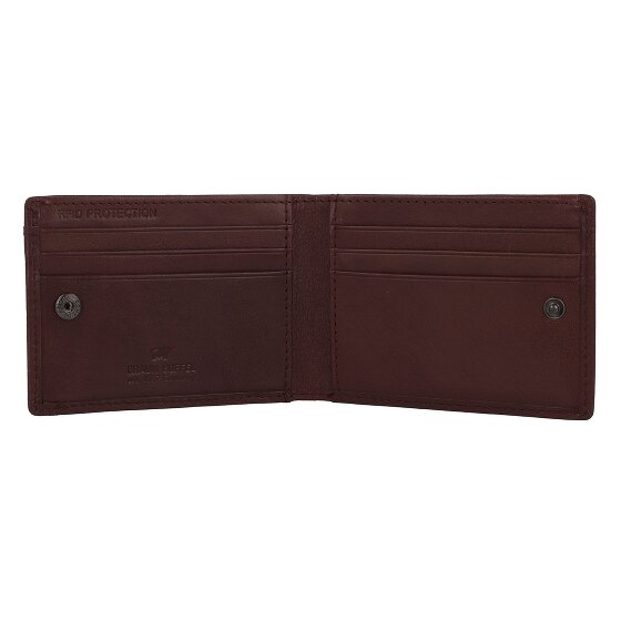 Braun Büffel Arezzo Porte-monnaie Protection RFID Cuir 10.5 cm