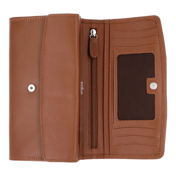 Golden Head Polo Porte-monnaie Protection RFID Cuir véritable 17.5 cm