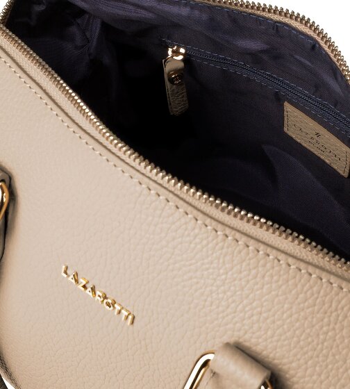 Lazarotti Bologna Leather Bowling-Bag Sac à main en cuir 26 cm