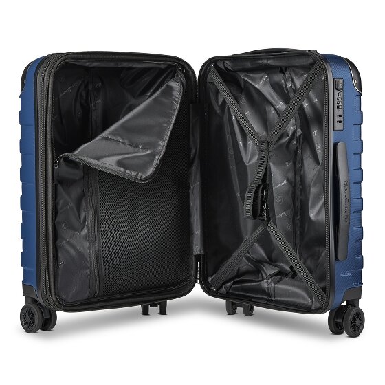 Tonino Lamborghini Milano 4 roues Valise cabine S 54 cm avec soufflet d'extension