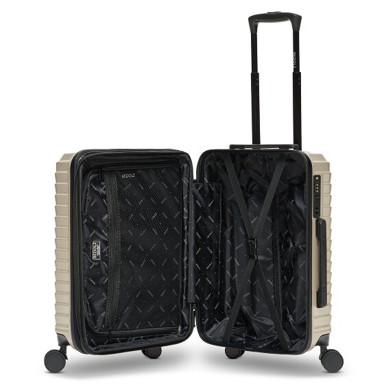 Redolz Essentials 18 4 roulettes Trolley de cabine 55 cm avec soufflet d'extension