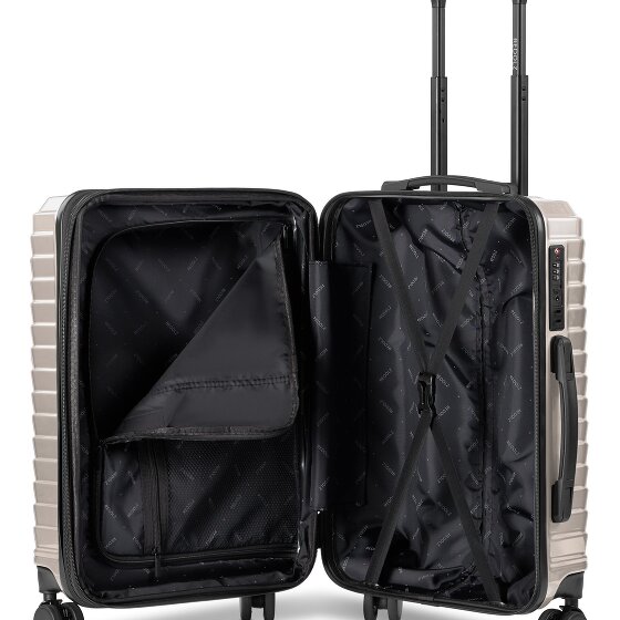 Redolz Essentials 18 4 roulettes Trolley de cabine 55 cm avec soufflet d'extension