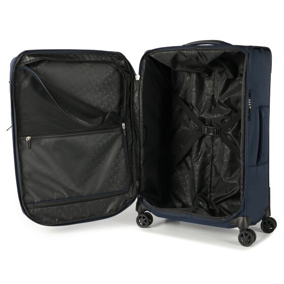 Samsonite Spark Sng Eco 4 roulettes Trolley 67 cm avec soufflet d'extension