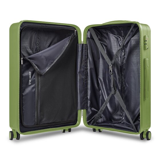 Travelite Pacific 4 roues Valise cabine M 67 cm