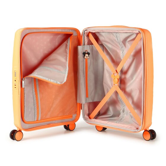 American Tourister Mickey Magic 4 roulettes Trolley de cabine 55 cm avec soufflet d'extension