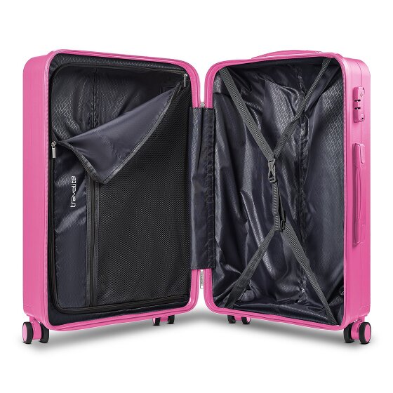 Travelite Pacific 4 roues Set de valises 3 pièces