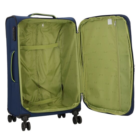 d&n Travel Line 6704 4 roues Set de valises 3 pièces