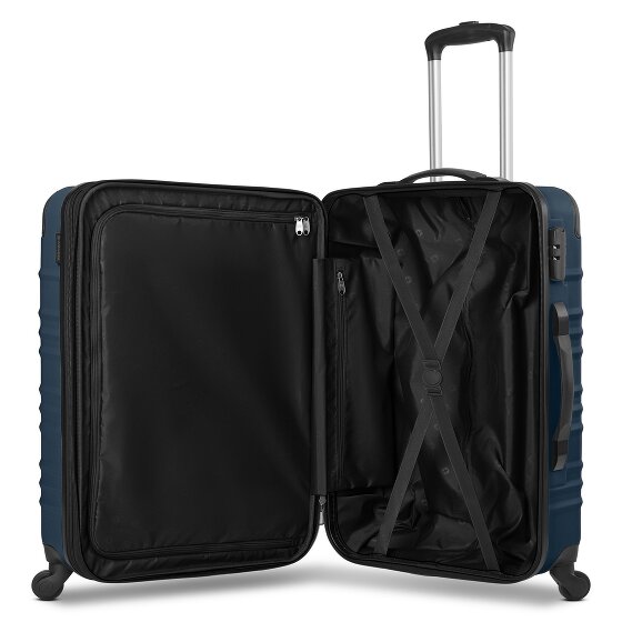 Wenger Amplar Evo 4 roulettes Trolley M 65 cm avec soufflet d'extension