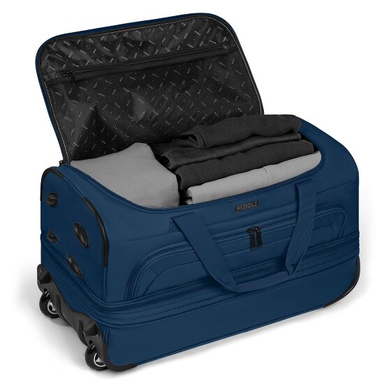 Redolz Sac de voyage Duffle Essentials à 2 roulettes 55 cm M avec soufflet d'extension