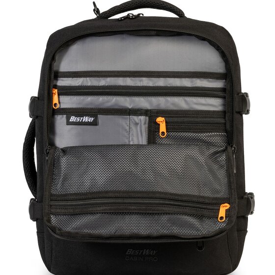 Worldpack Sac à dos de voyage Cabin Pro Solid avec compartiment pour ordinateur portable de 40 cm