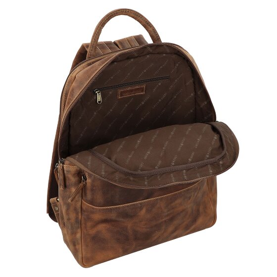 Greenburry Vintage Daypack Cuir 43 cm Compartiment pour ordinateur portable