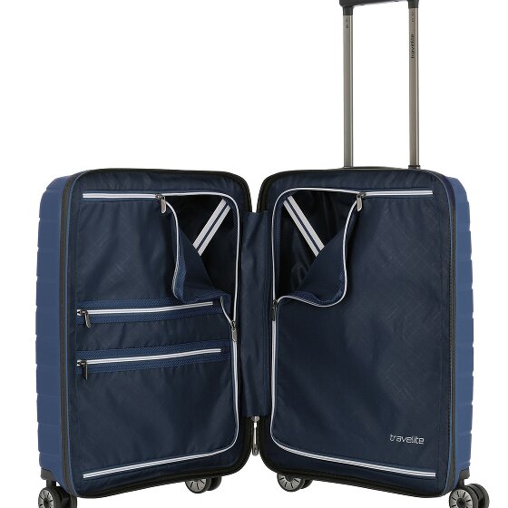 Travelite Air Base 4 roues Valise cabine 55 cm Compartiment ordinateur