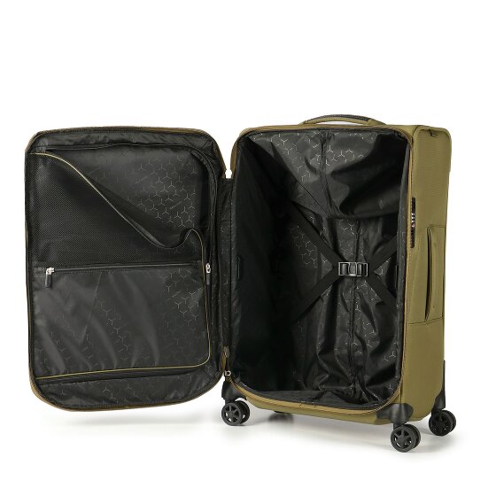 Samsonite Spark Sng Eco 4 roulettes Trolley 67 cm avec soufflet d'extension