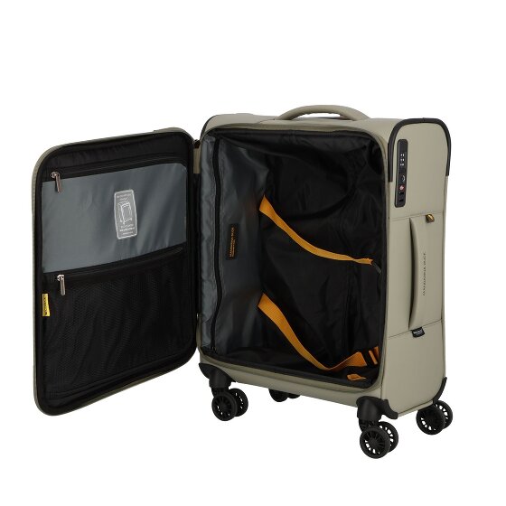 Mandarina Duck Eco Coated 4 roulettes Trolley de cabine S 55 cm