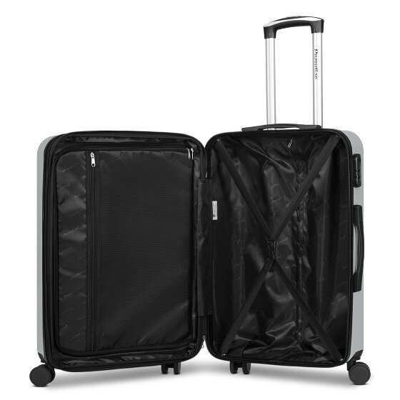 Check.In Paradise 2.0 4 roulettes Trolley M 68 cm avec soufflet d'extension