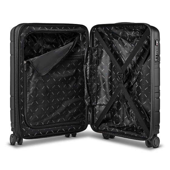Redolz Essentials 11 4 roues Valise cabine 55 cm avec soufflet d'extension