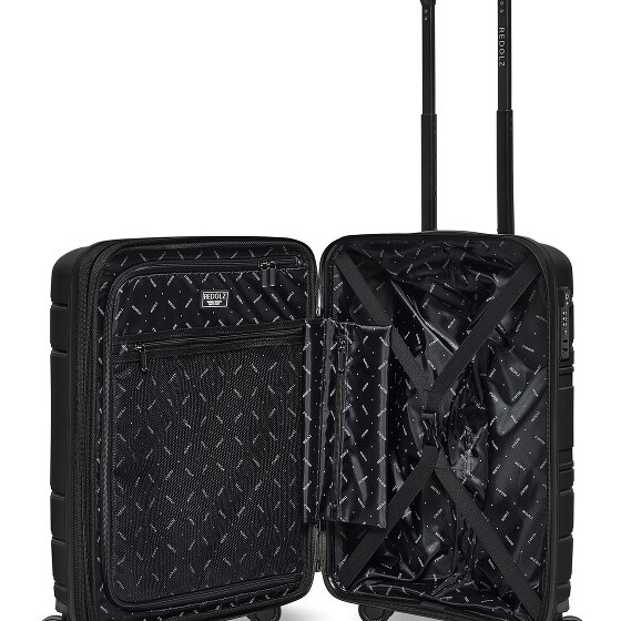 Redolz Essentials 11 4 roues Trolley de cabine 55 cm avec soufflet d'extension