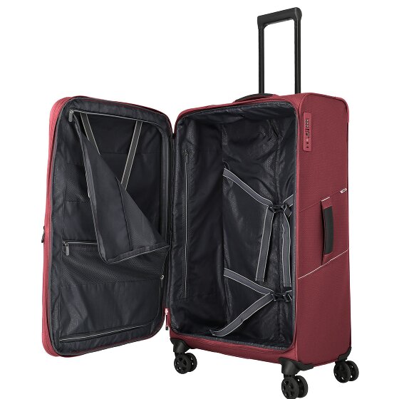 Travelite Skaii 4 roues Valise cabine L 78 cm avec soufflet d'extension